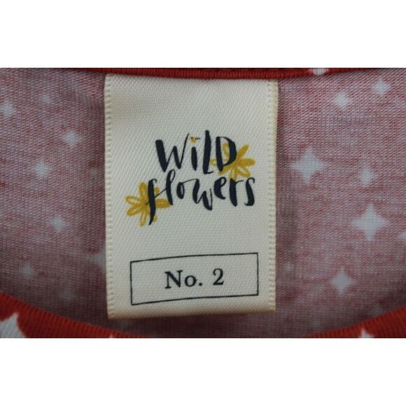 WILD FLOWERS DRESS POCKETFUL OF WONDER JUBILEE HIGH/LOW BALLET LONG SLEEVE SIZ 2 - Picture 6 of 7